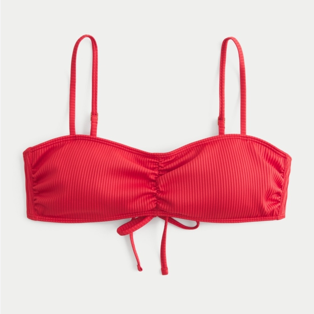 Hollister Ribbed Scoop Bikini Top